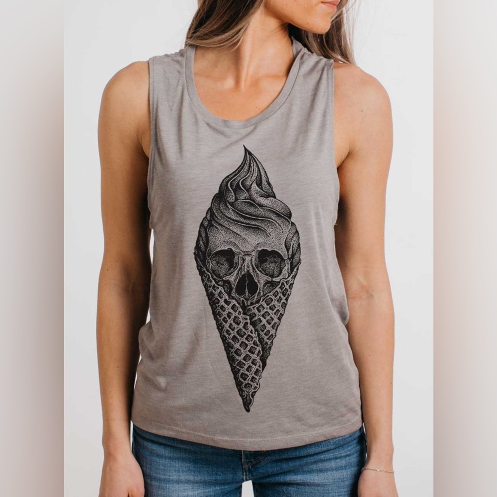 CURBSIDE CLOTHING ‘Deadly Decadence’ Muscle Tank Top